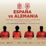 España y Alemania disputarán un amistoso 'online'