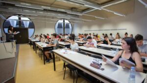 Examen de Selectividad en la Universidad Pública de Navarra