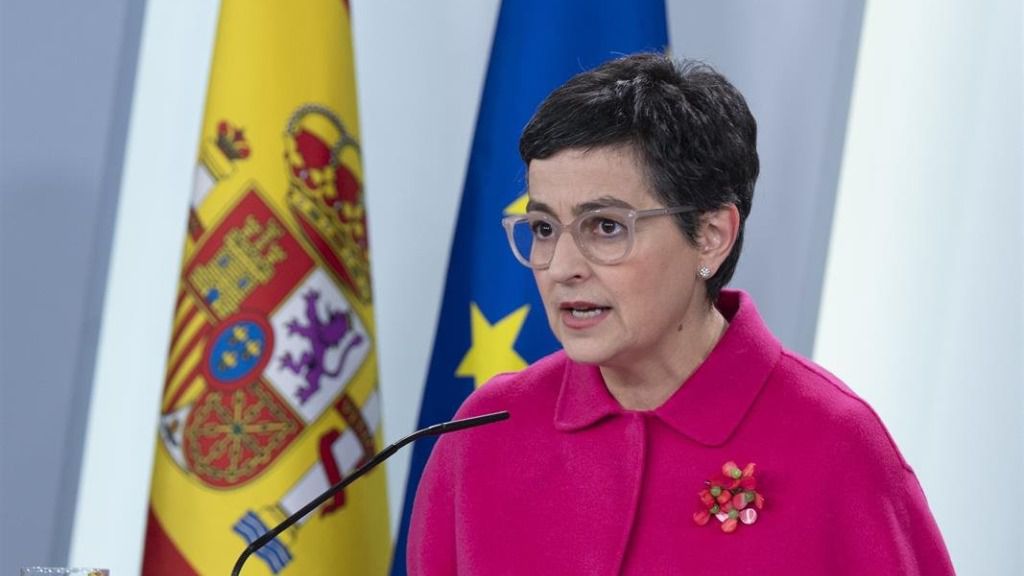 La ministra de Exteriores, Arancha González Laya