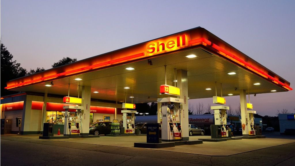 gasolinera shell gasolina petroleo