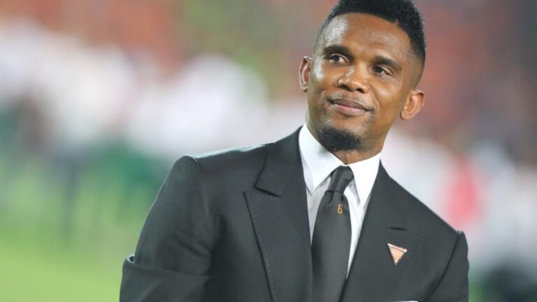 El exfutbolista camerunés Samuel Eto'o