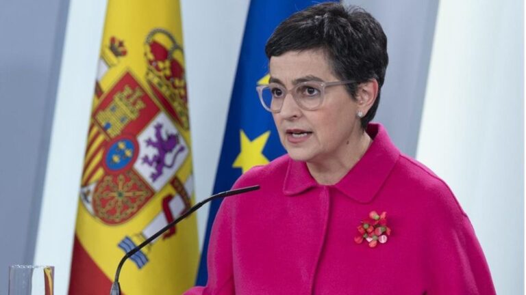La ministra de Exteriores, Arancha González Laya