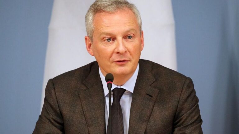 Bruno Le Maire, ministro francés de Finanzas