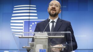 Charles Michel, presidente del Consejo Europeo