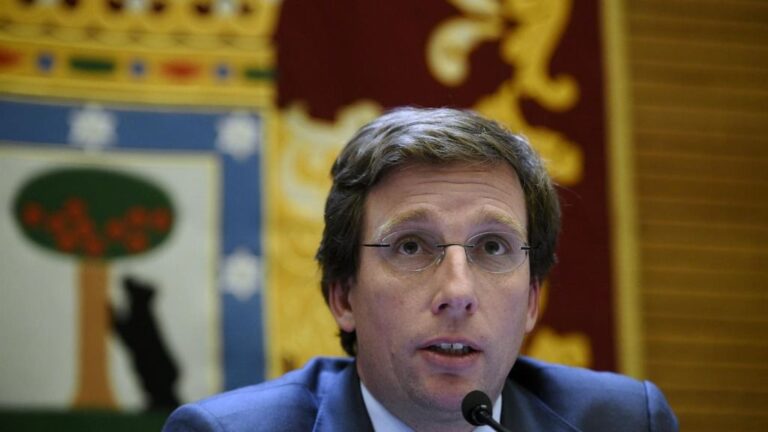 El alcalde de Madrid, Jos&eacute; Luis Mart&iacute;nez-Almeida