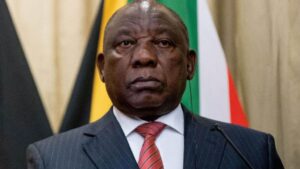 El presidente de Sudáfrica, Cyril Ramaphosa