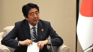 Shinzo Abe, primer ministro de Japón