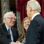Bernie Sanders y Joe Biden