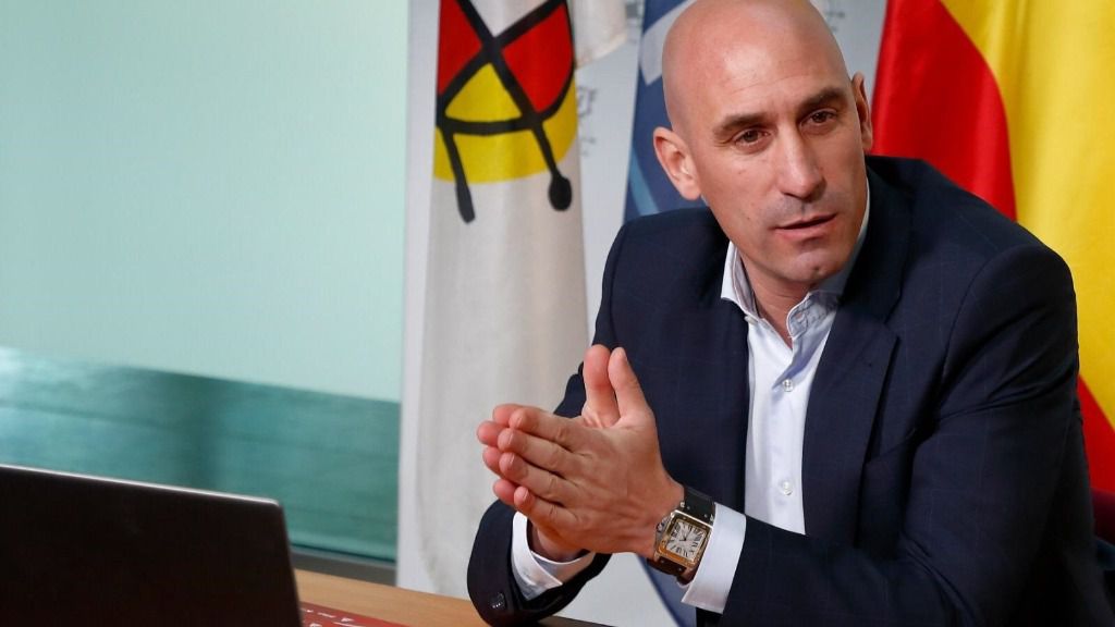 El presidente de la RFEF Luis Rubiales