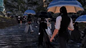 Funeral virtual en el videojuego Final Fantasy XIV.