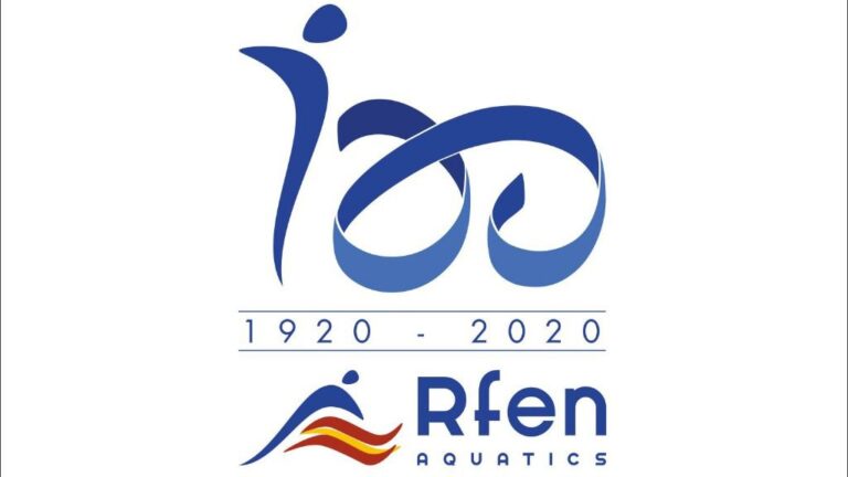 Logotipo del centenario de la RFEN