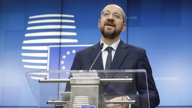 Charles Michel, presidente del Consejo Europeo