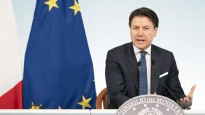 El primer ministro italiano, Giusseppe Conte