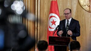 El primer ministro designado de Túnez, Elies Fajfaj