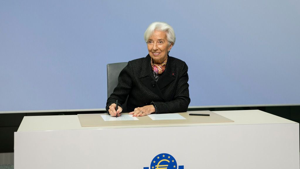 Christine Lagarde, presidenta del BCE