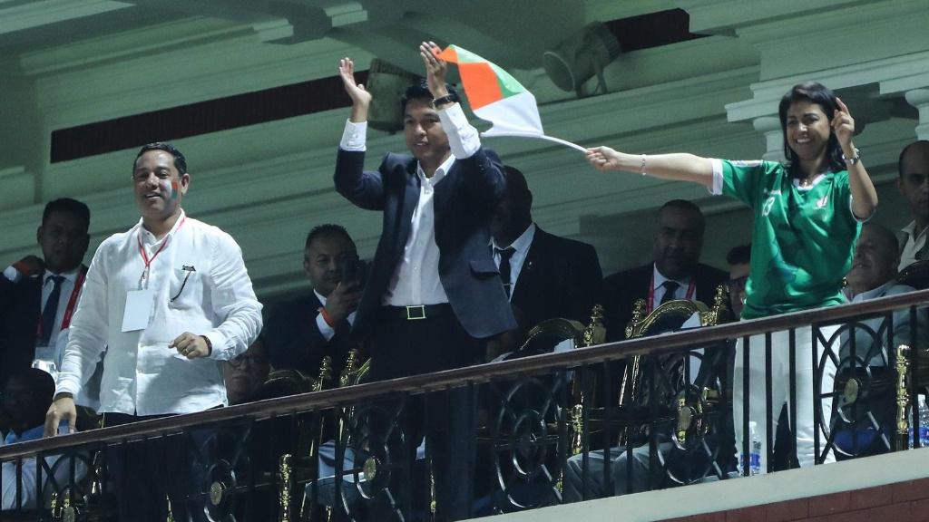 El presidente de Madagascar, Andry Rajoelina