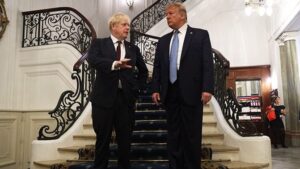 Boris Johnson y Donald Trump