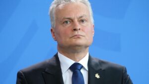 El presidente de Lituania, Gitanas Nauseda