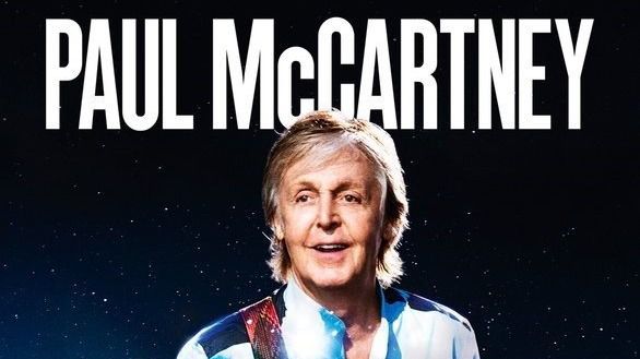 Cartel del concierto de Paul McCartney que se iba a celebrar en Barcelona, cancelado por la pandemia de coronavirus