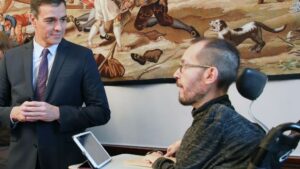 Pedro Sánchez y Pablo Echenique
