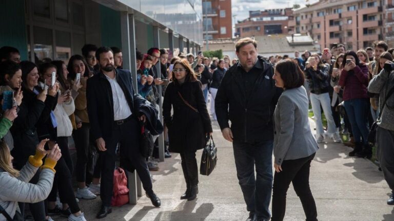 El líder de ERC, Oriol Junqueras