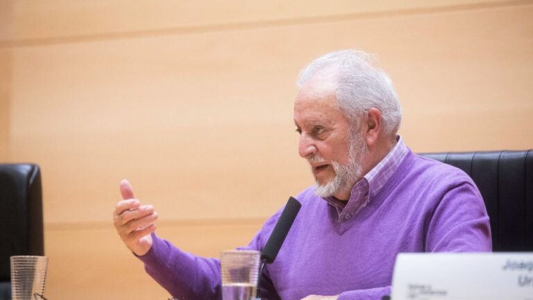 Julio Anguita, ex coordinador general de Izquierda Unida