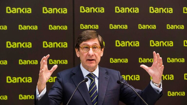 José Ignacio Goirigolzarri, presidente de Bankia