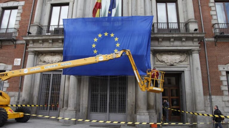 Bandera UE Union europea