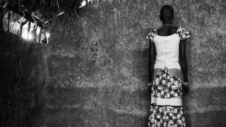 Víctima de violencia sexual en Sudán del Sur