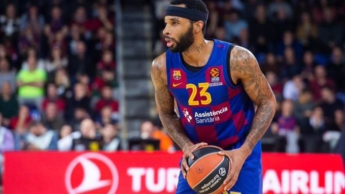 El jugador de baloncesto Malcolm Delaney en su etapa en el Barça