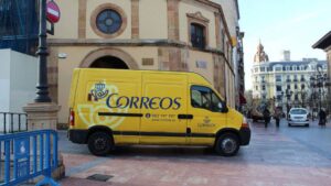 Furgoneta de Correos