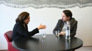 Ada Colau y Pablo Iglesias