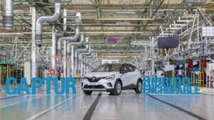 Inicio de la producción del Renault Captur híbrido enchufable en Valladolid.