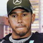 Lewis Hamilton en rueda de prensa