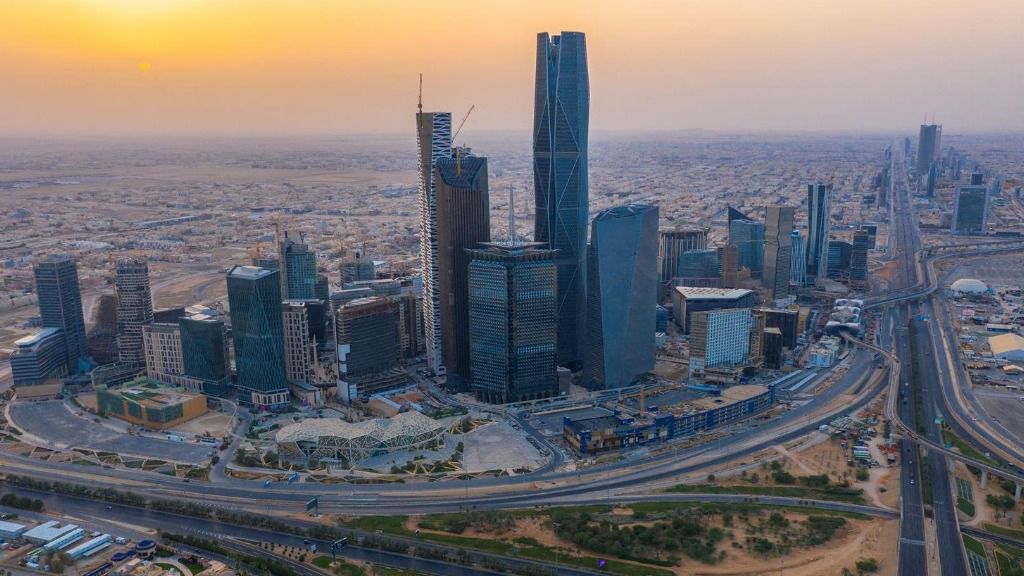 Vista aérea de Riad