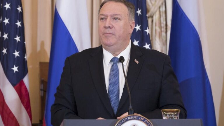 El secretario de Estado norteamericano, Mike Pompeo