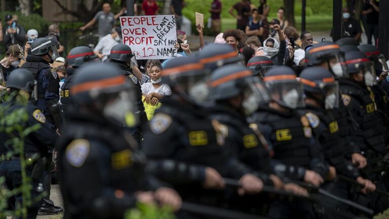 Protestas por la muerte de George Floyd en Sacramento