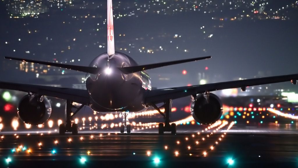 avión aeropuerto