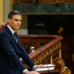 El presidente del Gobierno, Pedro Sánchez, responde a los grupos parlamentarios que han defendido su postura sobre la prórroga del estado de alarma.