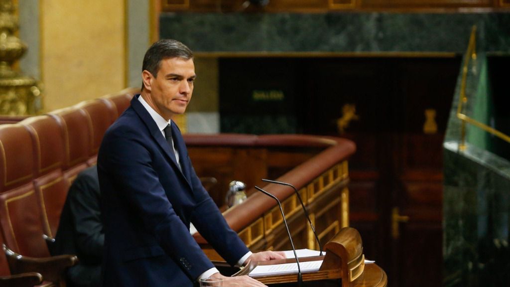 El presidente del Gobierno, Pedro Sánchez, responde a los grupos parlamentarios que han defendido su postura sobre la prórroga del estado de alarma.