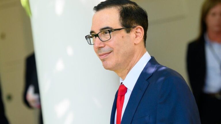 El secretario del Tesoro de EEUU, Steve Mnuchin