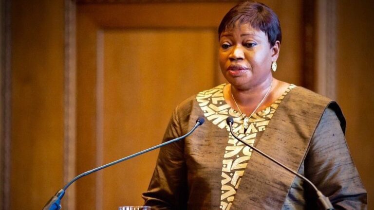 La fiscal jefe del Tribunal Penal Internacional, Fatou Bensouda