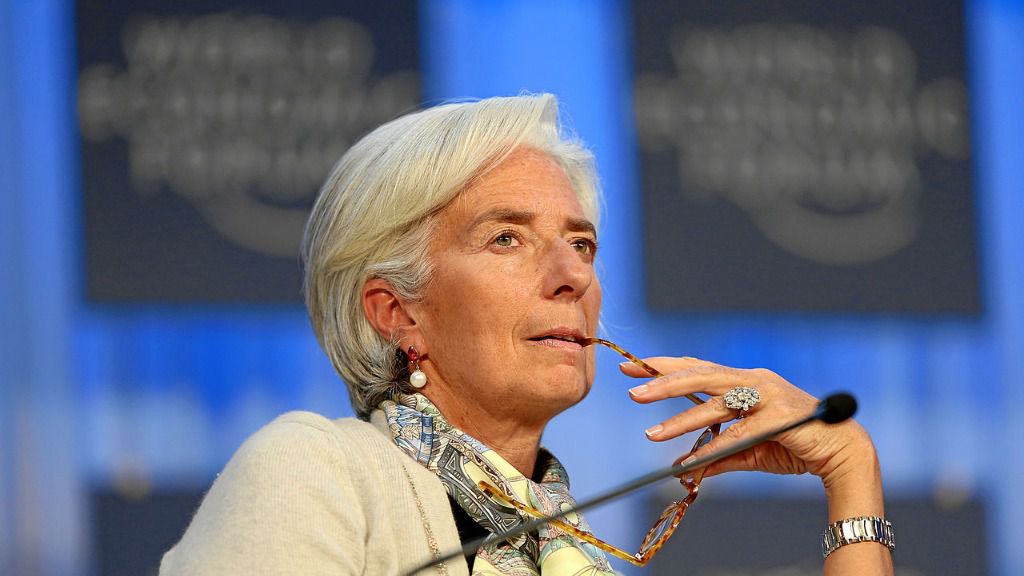 Christine Lagarde, directora gerente del FMI