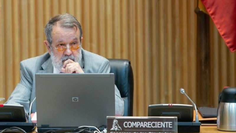 El Defensor del Pueblo, Francisco Fernández Marugán, en el Congreso