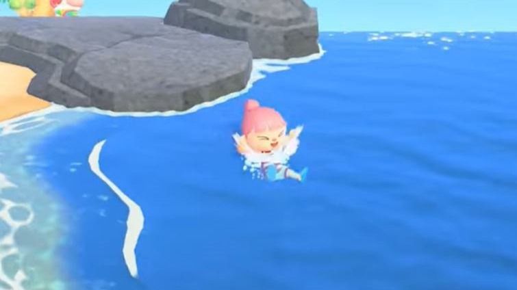 La nueva actualización de Animal Crossing: New Horizons permitirá nadar y bucear