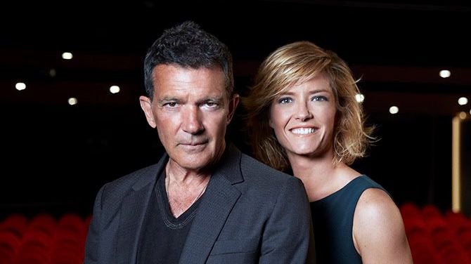 Antonio Banderas y María Casado