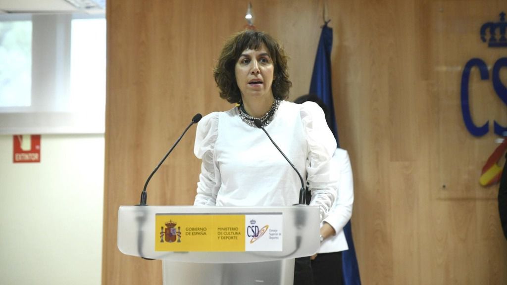 La presidenta del Consejo Superior de Deportes (CSD), Irene Lozano