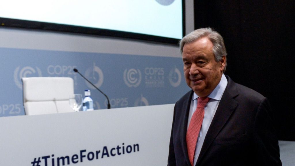Antonio Guterres, secretario general de la ONU