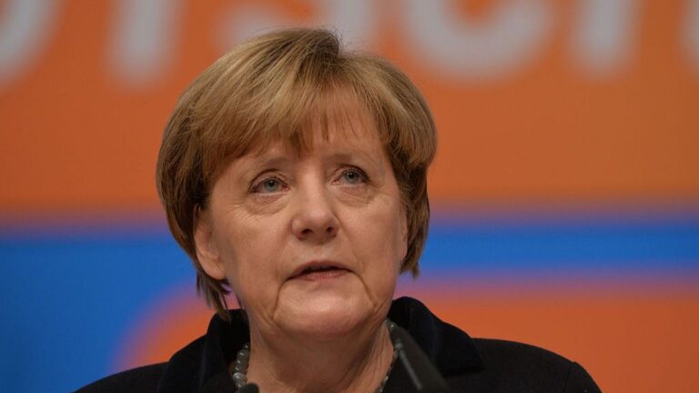 Angela Merkel, canciller de Alemania