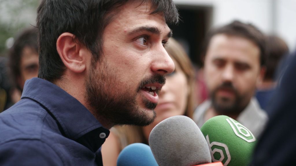 Ramón Espinar, Secretario General de Podemos en la Comunidad de Madrid y Portavoz en el Senado